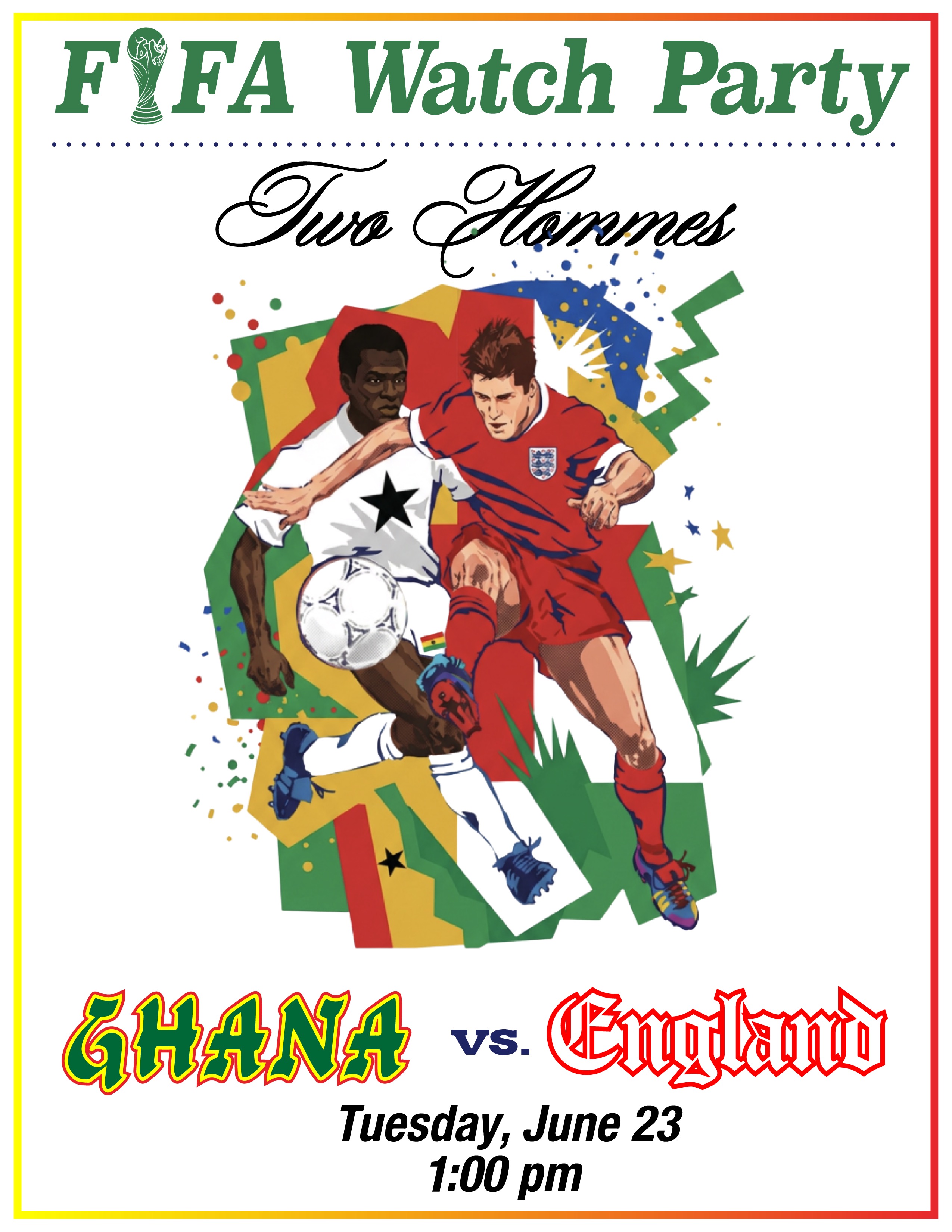 FIFA Watch Party: Ghana vs England