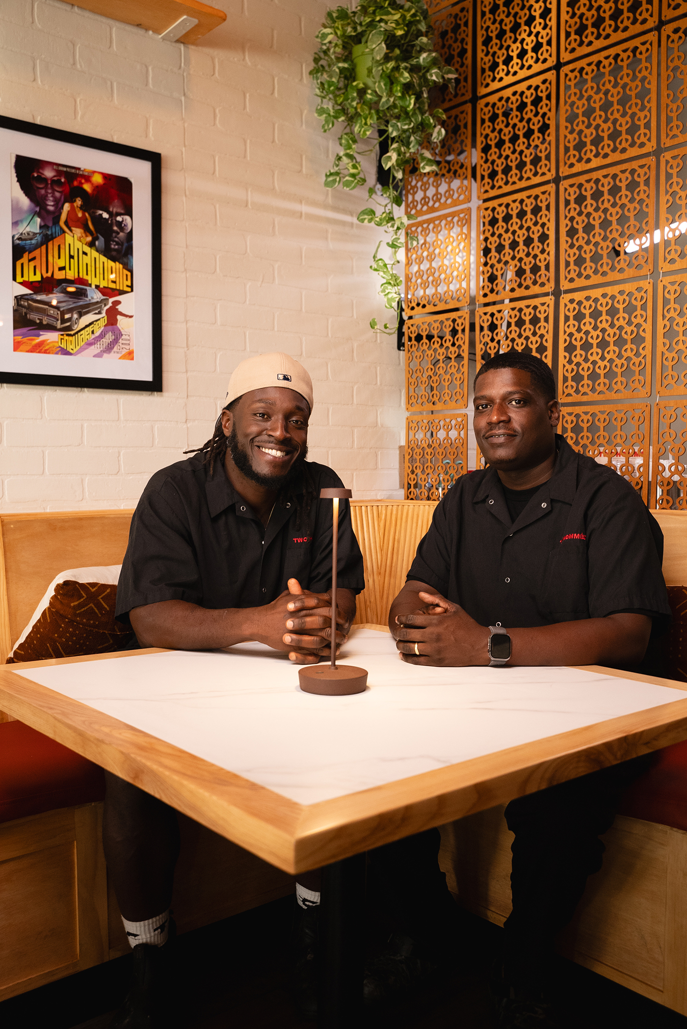 Two Hommés food and dining room