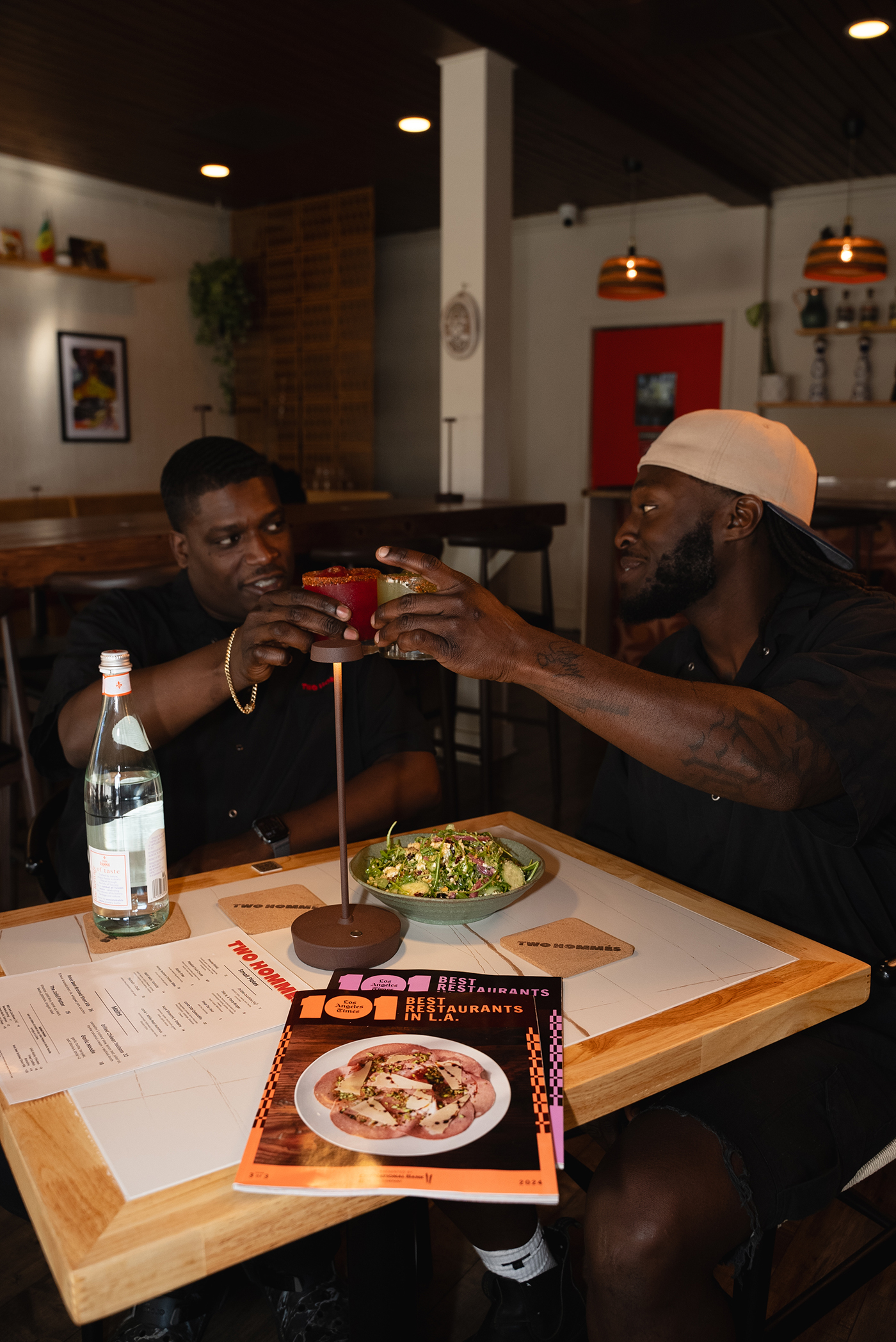 Two Hommés food and dining room